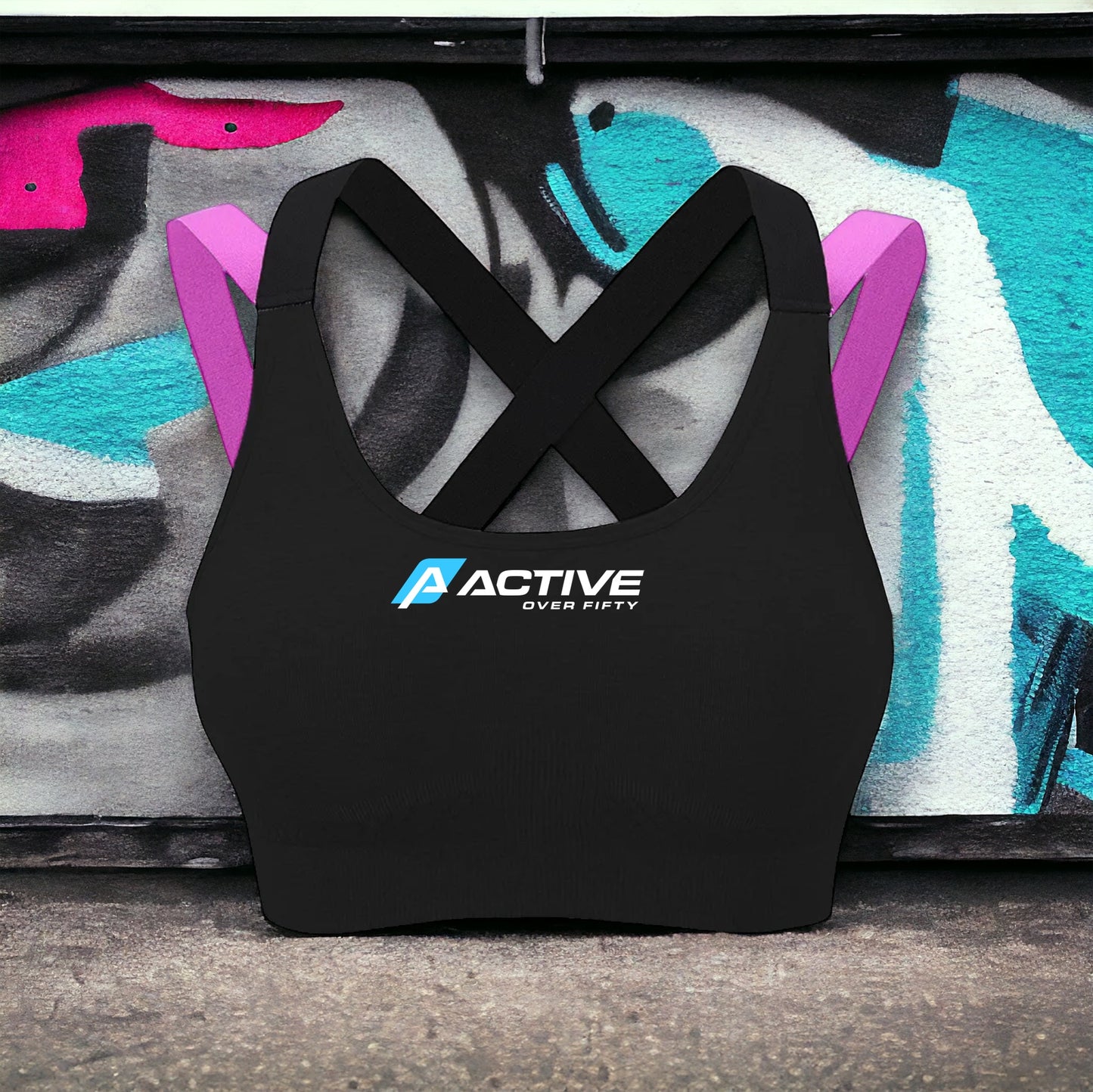 Women's Double Shoulder Strap Sports Bra