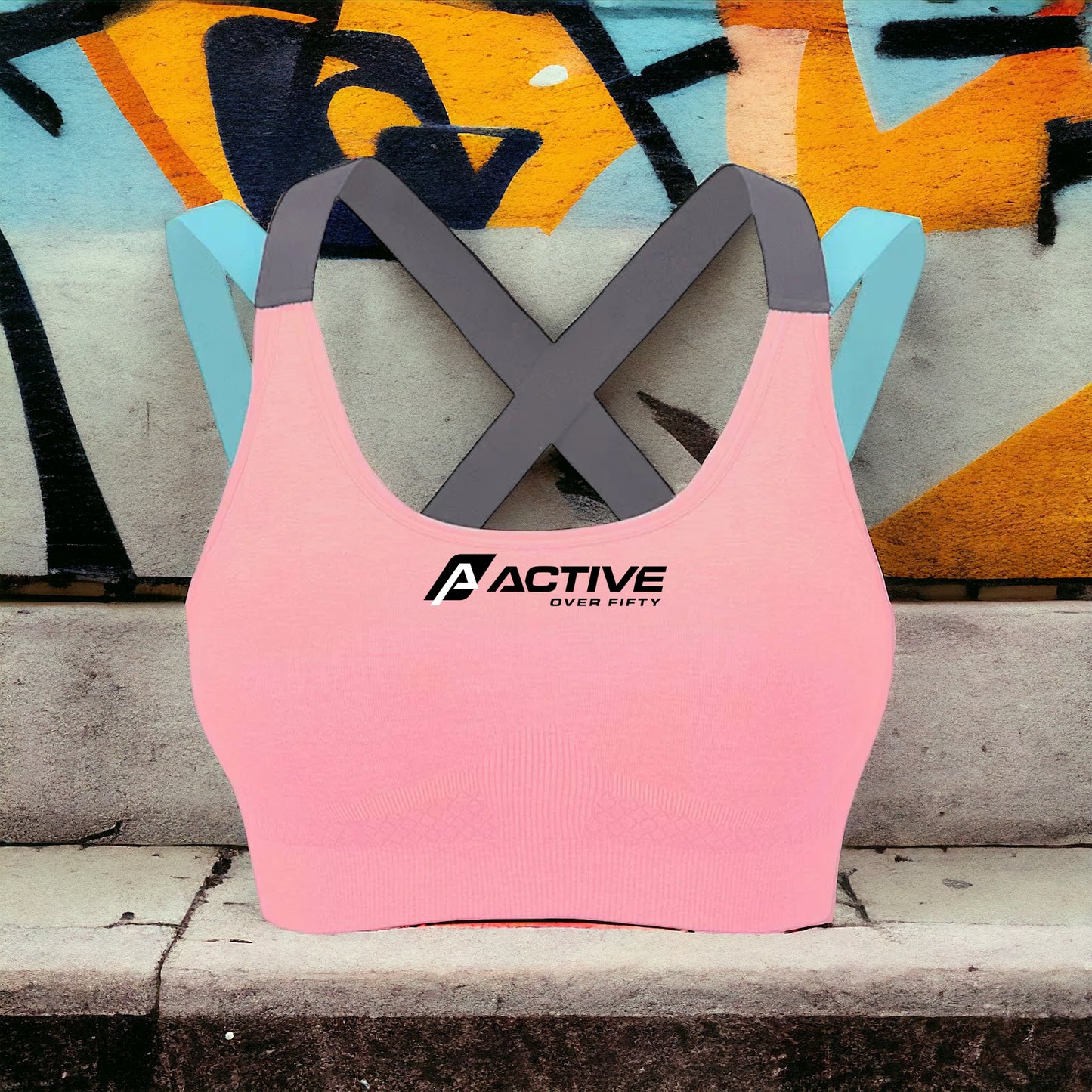 Women's Double Shoulder Strap Sports Bra