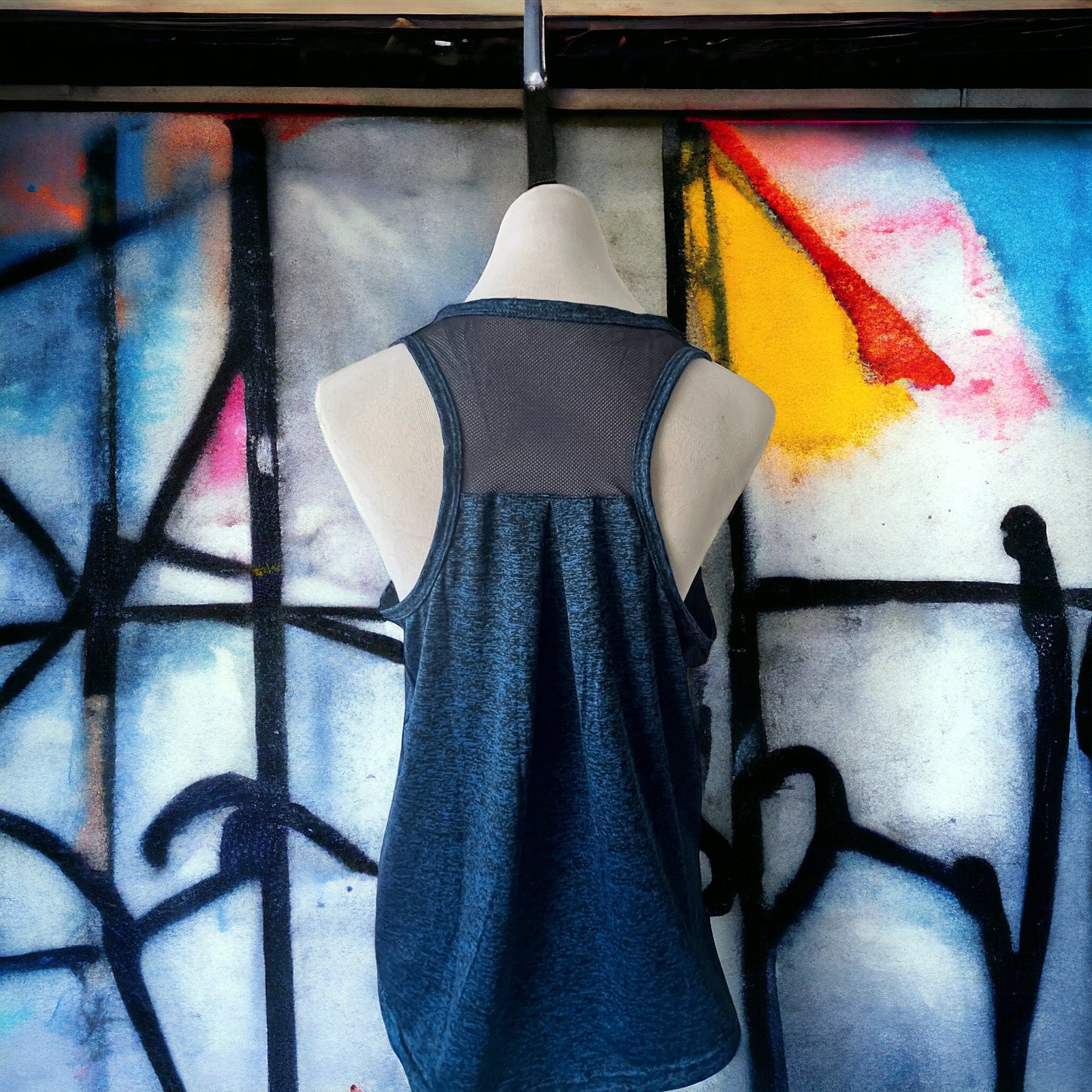 Women's Mesh Racer Back Running Quick-drying Singlet Top