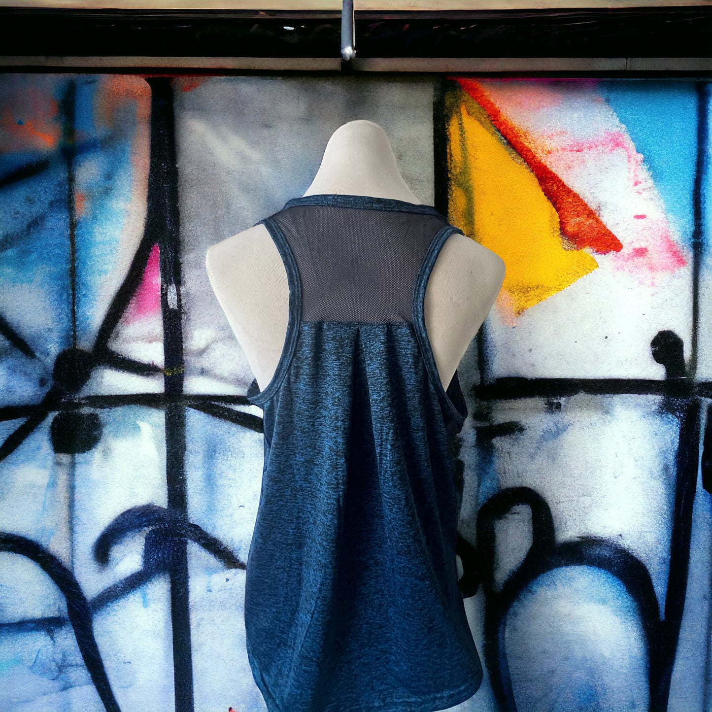 Women's Mesh Racer Back Running Quick-drying Singlet Top